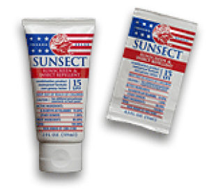 SPF 15 Sunscreen with Insect Repellant