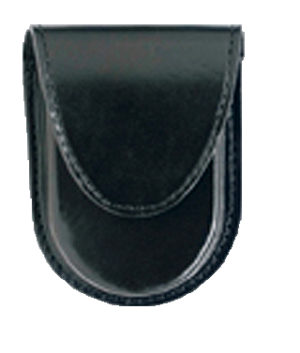 Round Bottom Handcuff Case - Leather