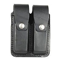 Double Magazine Case - Leather