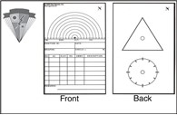 Laminated Range Card