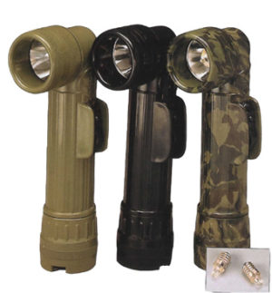 Field Flashlight with 90 Degree Angle Head