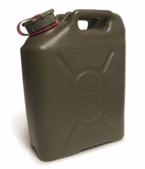 Fuel Can - 5 Gal - Plastic