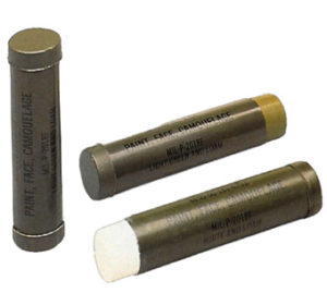 Camouflage Face Paint - Individual Color Tubes
