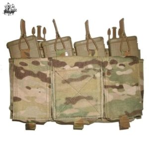 MOLLE QUAD 5.56 MAGAZINE POUCH, OPEN TOP